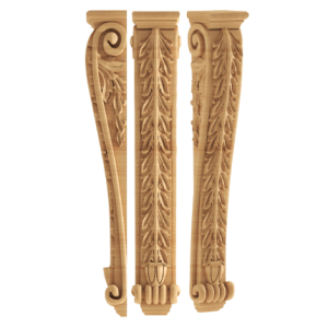 ستون جزیره b400 ، ستون جزیره چوبی ، منبت احتشام